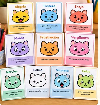 Kit Semáforo de las Emociones impreso