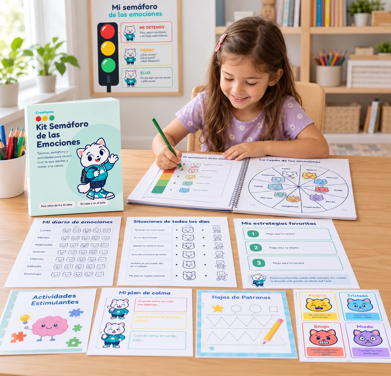 Bonos incluidos de regalo en el Kit Semáforo de las Emociones